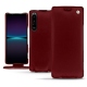 Capa em pele Sony Xperia 1 IV - Rouge Veggie