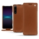 Funda de piel Sony Xperia 1 IV - Marron Veggie