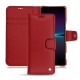 Capa em pele Sony Xperia 1 IV - Rouge ( Nappa - Pantone #d50032 ) 