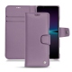 Custodia in pelle Sony Xperia 1 IV - Lilas ( Nappa - Pantone #b9a3e3 ) 