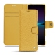 Custodia in pelle Sony Xperia 1 IV - Mimosa ( Pantone 141C ) 