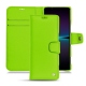 Lederschutzhülle Sony Xperia 1 IV - Vert fluo