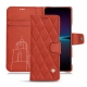 Funda de piel Sony Xperia 1 IV - Arange clouquié - Couture