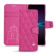 Capa em pele Sony Xperia 1 IV - Rose BB - Couture