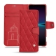 Funda de piel Sony Xperia 1 IV - Rouge troupelenc - Couture