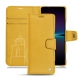 Lederschutzhülle Sony Xperia 1 IV - Jaune soulèu