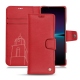 Custodia in pelle Sony Xperia 1 IV - Rouge troupelenc