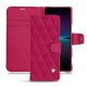Capa em pele Sony Xperia 1 IV - Rose fluo - Couture