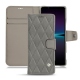Funda de piel Sony Xperia 1 IV - Acier vintage - Couture