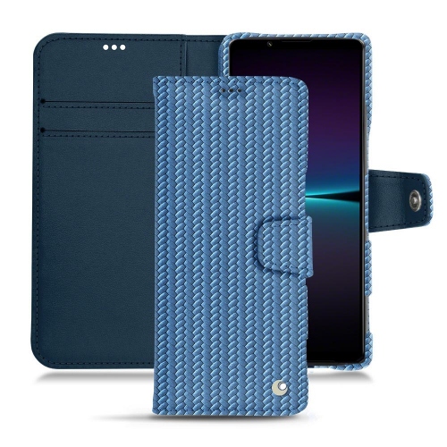 Customisable leather case for Sony Xperia 1 IVAbaca ishia ( Pantone #395775 ) 