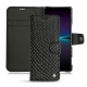 Funda de piel Sony Xperia 1 IV - Serpent nero