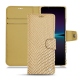 Housse cuir Sony Xperia 1 IV - Serpent sabbia