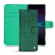 Housse cuir Sony Xperia 1 IV - Crocodile pino
