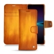 Lederschutzhülle Sony Xperia 1 IV - Orange Patine