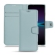 Housse cuir Sony Xperia 1 IV - Bleu ciel PU