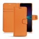 Lederschutzhülle Sony Xperia 1 IV - Orange PU
