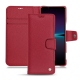 Sony Xperia 1 IV leather case - Rouge passion