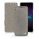 Sony Xperia 1 IV leather case - Acier vintage ( Pantone #d85827b ) 