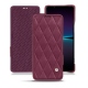 Funda de piel Sony Xperia 1 IV - Prune vintage - Couture