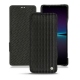 Housse cuir Sony Xperia 1 IV - Abaca nero