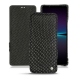 Custodia in pelle Sony Xperia 1 IV - Serpent nero