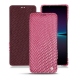Funda de piel Sony Xperia 1 IV - Serpent ciclamino