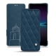 Custodia in pelle Sony Xperia 1 IV - Blu mediterran - Couture