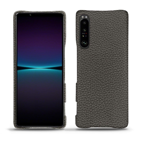 Premium leather case for Sony Xperia 1 IVAnthracite ( Pantone #41403c ) 