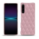 Custodia in pelle Sony Xperia 1 IV - Rose - Couture ( Nappa - Pantone #efbae1 ) 