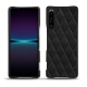 Capa em pele Sony Xperia 1 IV - Negre poudro - Couture