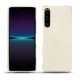 Coque cuir Sony Xperia 1 IV - Blanc escumo