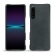 Sony Xperia 1 IV leather cover - Blu marino