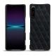 Coque cuir Sony Xperia 1 IV - Dark vintage - Couture