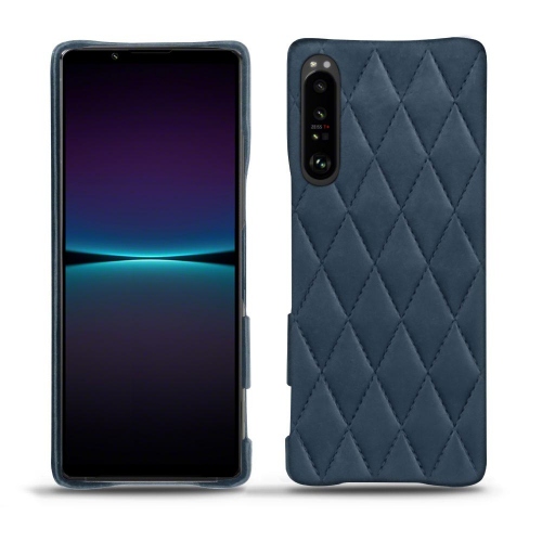 Custodia in pelle premium per Sony Xperia 1 IVJean vintage - Couture ( Pantone #2f414f  ) 