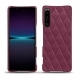 가죽 커버 Sony Xperia 1 IV - Prune vintage - Couture
