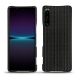 Coque cuir Sony Xperia 1 IV - Abaca nero