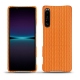 Lederschutzhülle Sony Xperia 1 IV - Abaca arancio
