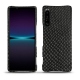 Coque cuir Sony Xperia 1 IV - Serpent nero