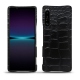 Funda de piel Sony Xperia 1 IV - Crocodile nero