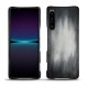 Coque cuir Sony Xperia 1 IV - Gris Patine