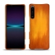 Custodia in pelle Sony Xperia 1 IV - Orange Patine