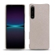 Coque cuir Sony Xperia 1 IV - Taupe innocent