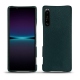Sony Xperia 1 IV leather cover - Vert séduisant