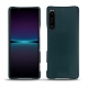Sony Xperia 1 IV leather cover - Bleu Veggie