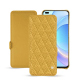 Capa em pele Honor Magic4 Pro - Mimosa - Couture ( Pantone #b39437 )