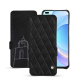 Funda de piel Honor Magic4 Pro - Negre poudro - Couture