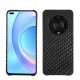 Coque cuir Honor Magic4 Pro - Serpent nero