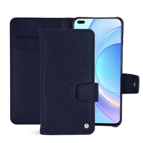 Honor Magic4 Pro: a high-quality leather caseCobalt ( Pantone #2b253f ) 