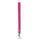 Key ring with strap - Rose fluo ( Pantone 806C )