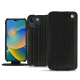 硬质真皮保护套 Apple iPhone 14 - Abaca nero